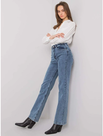 Džínové kalhoty MR SP model 16265028 modrá - FPrice Džínové kalhoty MR SP model 16265028 modrá - FPrice