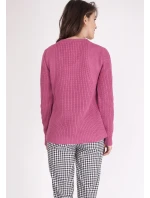 Sveter Victoria SWE 123 Pink - MKMSwetters