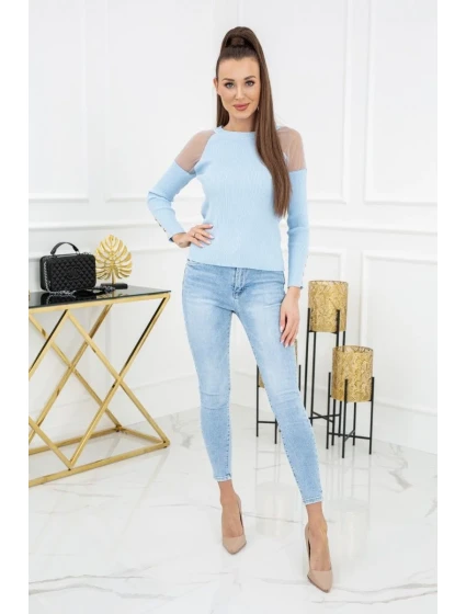 Svetr Eliza  Baby Blue  model 17566919 - Vittoria Ventini