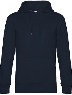 B&C KING Hooded_° Pánska mikina s kapucňou 01.U02K tmavomodrá