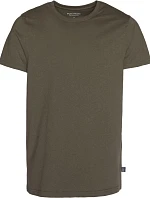 Pure Waste TSMB Pánske hrubé tričko 74.TSMB khaki zelená