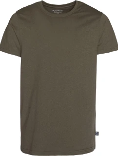 Pure Waste TSMB Pánske hrubé tričko 74.TSMB khaki zelená