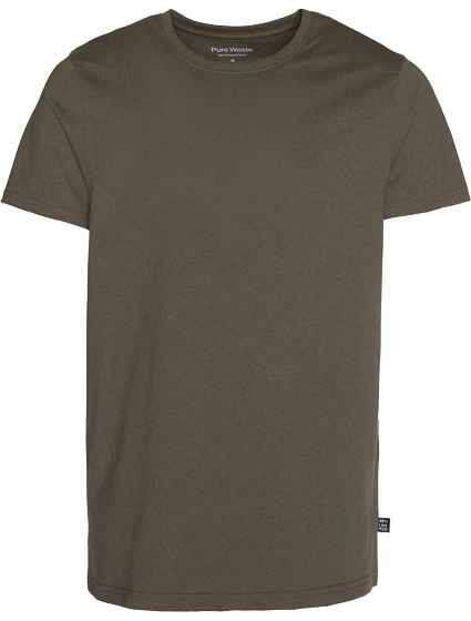 Pure Waste TSMB Pánske hrubé tričko 74.TSMB khaki zelená Pure Waste TSMB Pánske hrubé tričko 74.TSMB khaki zelená
