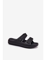 Dámské Pěnové Sandály Se Zipem Big Star Černé model 21694586 - Big Star Shoes
