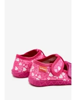 Kapcie Milami Dziecięce Na Rzepy W Serduszka Różowe Reathiana Kapcie Milami Dziecięce Na Rzepy W Serduszka Różowe Reathiana