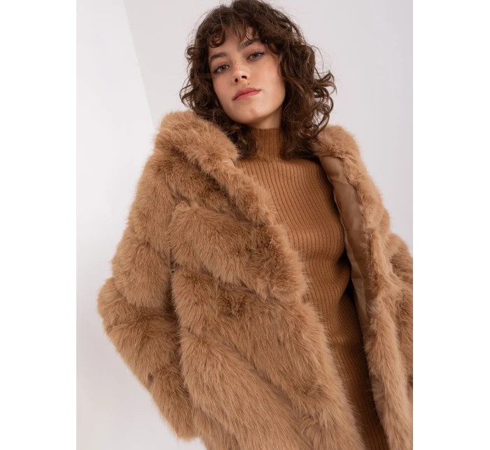 Kurtka AT KR model 19011855 camelowy - FPrice