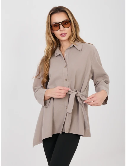 Koszula IT KS model 22031411 ciemny bezowy - FPrice