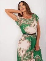 Dámské šaty zelené - FPrice model 20266992 Dámské šaty zelené - FPrice model 20266992