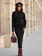 Sukňa SPO043 čierna - Roco Fashion