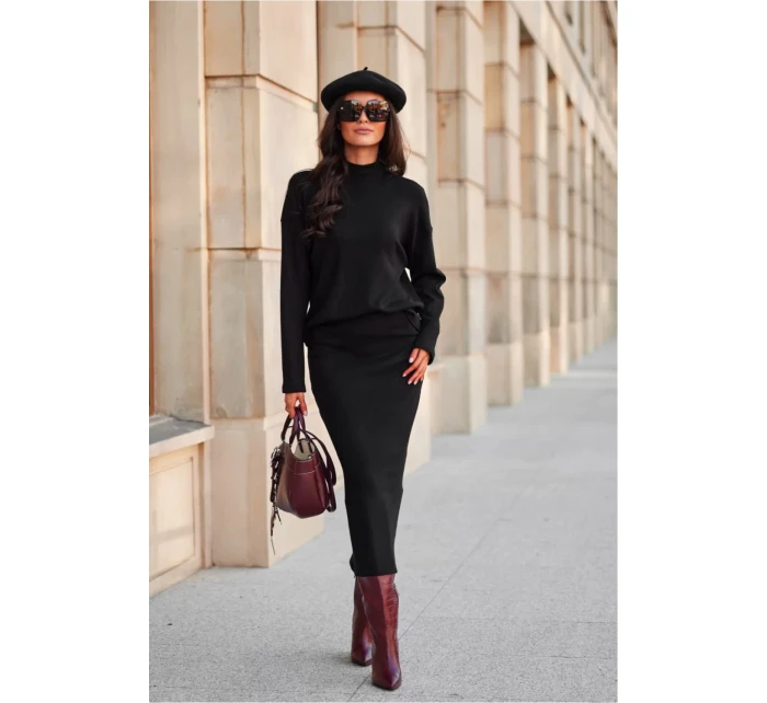 Sukně model 20857735 černá - Roco Fashion Sukně model 20857735 černá - Roco Fashion