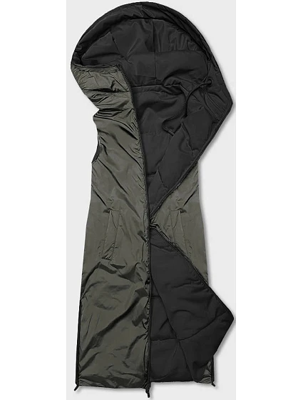 dlouhá dámská oboustranná vesta model 18013364 - S'WEST