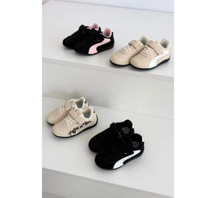 Dětské sportovní boty s přezkou béžové model 21731729 - Boto