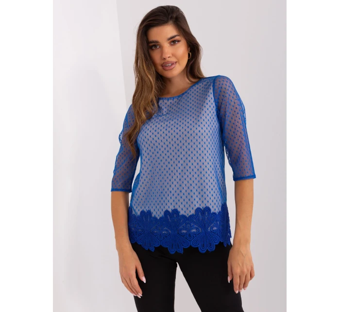 Blúzka LK BZ 506729.63P tmavo modrá Blúzka LK BZ 506729.63P tmavo modrá