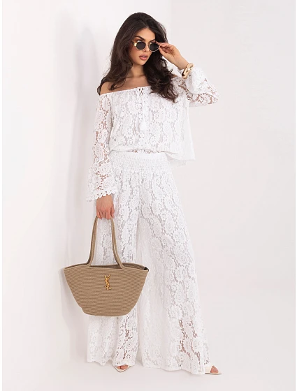 Nohavice MI SP 88501.81 biele Nohavice MI SP 88501.81 biele