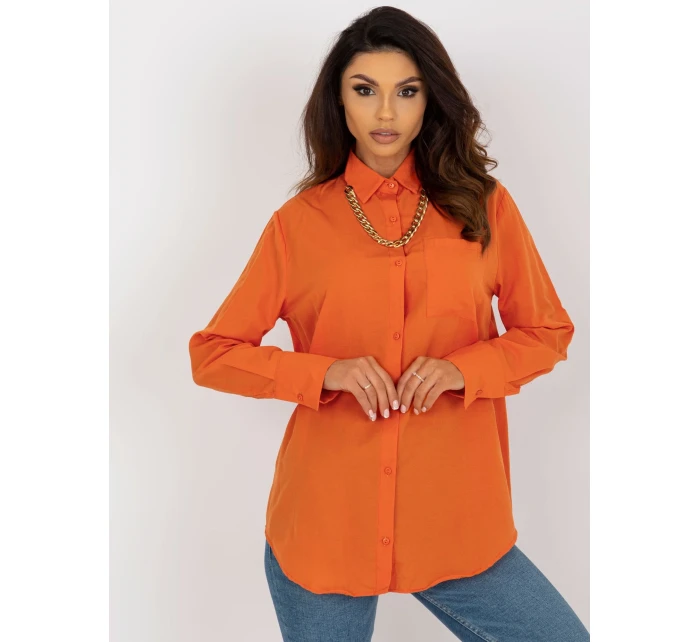 Koszula TO KS 7183.01P pomarańczowy