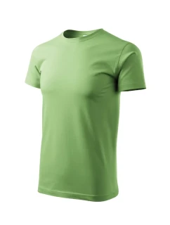 Heavy Nové tričko unisex trávovo zelené