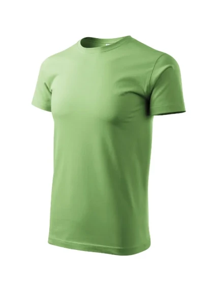 Heavy Nové tričko unisex trávovo zelené