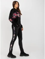 Velurová souprava RV KMPL model 20724687 černá - FPrice Velurová souprava RV KMPL model 20724687 černá - FPrice