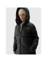 Dámska dlhá bunda W 4FWAW24TDJAF475-20S čierna - 4F