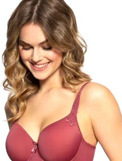 Podprsenka 17871 Virginia tmavoružová - CORIN