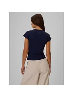 Dámské hladké tričko slim model 22276637 - 4F Dámské hladké tričko slim model 22276637 - 4F