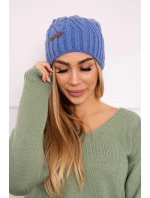 Fleecová čiapka Paulina K227 light denim