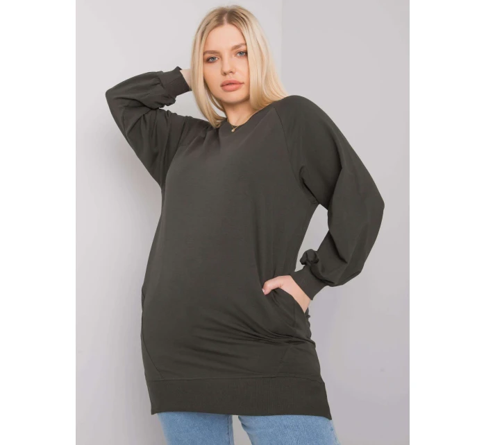 Blúzka RV BZ 7227.95 tmavá khaki