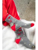 Dámské vánoční ponožky model 21327638 3540 - Steven Dámské vánoční ponožky model 21327638 3540 - Steven