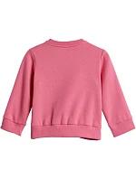 Detské tepláky Adidas Essentials ružovo-sivé JY0303