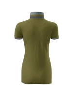 Polokošeľa Collar Up avokádovo zelená Polokošeľa Collar Up avokádovo zelená