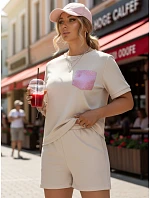 komplet damski typu ze beżowy model 22205594 - FashionStreet