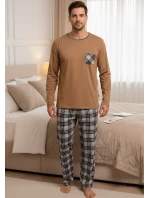 Regina 488 long/r M-XL Z25/26 pánske pyžamo