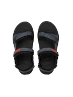 Lee Cooper pánske letné plážové sandále na suchý zips svetlo modré čierne