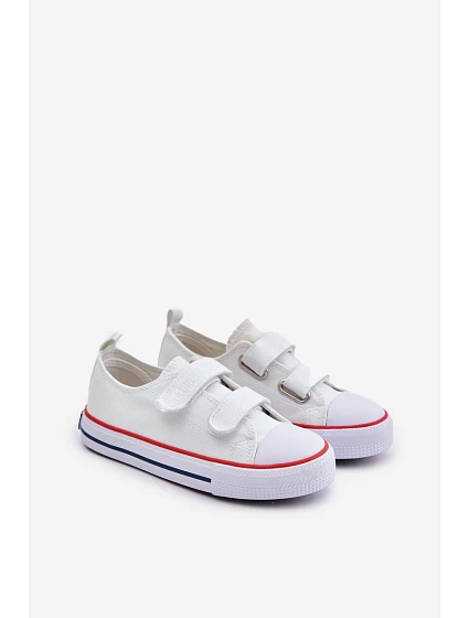 Dětské Tenisky Na Suchý Zipper Big Star model 21676386 Bílé - Big Star Shoes