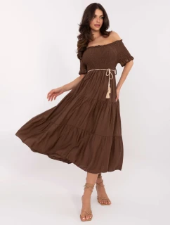 Sukienka MI SK model 21191104 brązowy - FPrice