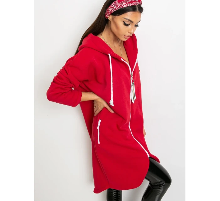 Mikina RV BL 4742.20P červená Mikina RV BL 4742.20P červená