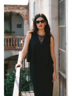 Šaty s  černé model 21470647 - STYLOVE