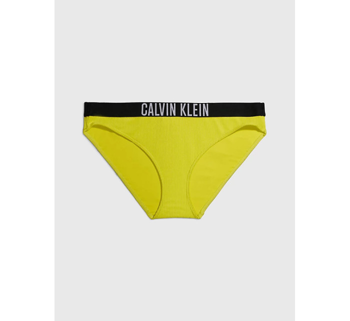 Dámsky spodný diel bikín KW0KW01986 LRF neón. žlté - Calvin Klein