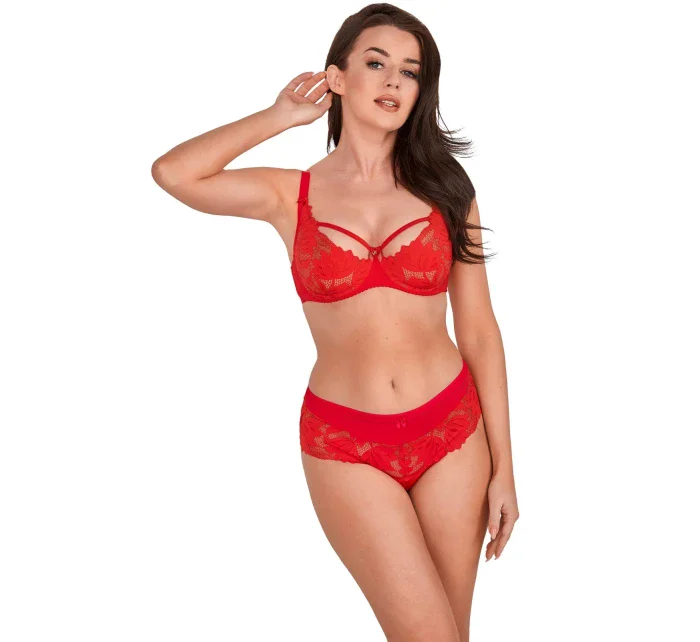 Měkká dámská podprsenka soft Gaia BS 1135 Nike Červená