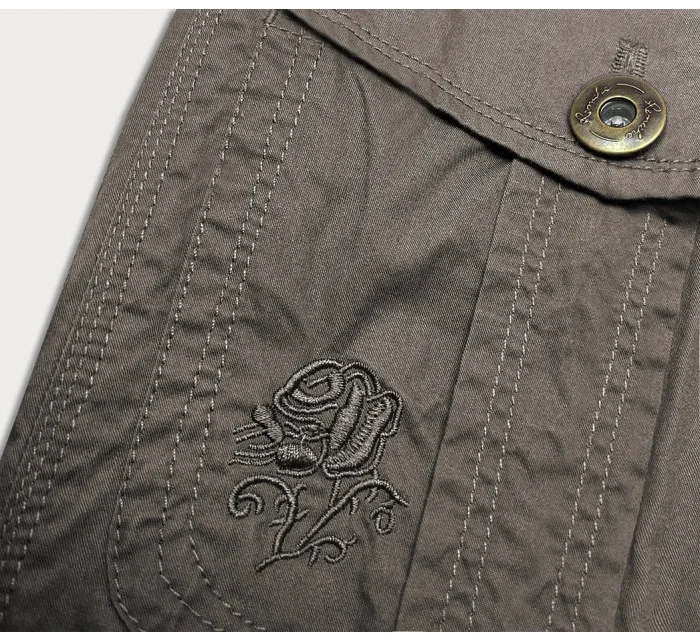 Hnědé dámské kalhoty typu model 18406700 - REMAKE