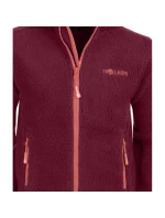 Dívčí bunda Jacket fleecová bunda s kapucí pro dívky červená model 22068348 - Trollkids