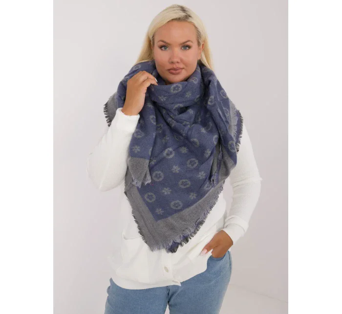 Šál AT SZ 1701.61 sivomodrý Šál AT SZ 1701.61 sivomodrý
