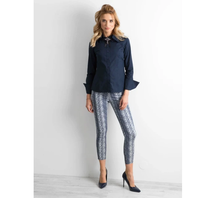 NM DE džínsové nohavice SP 17632.30P tmavo modrá