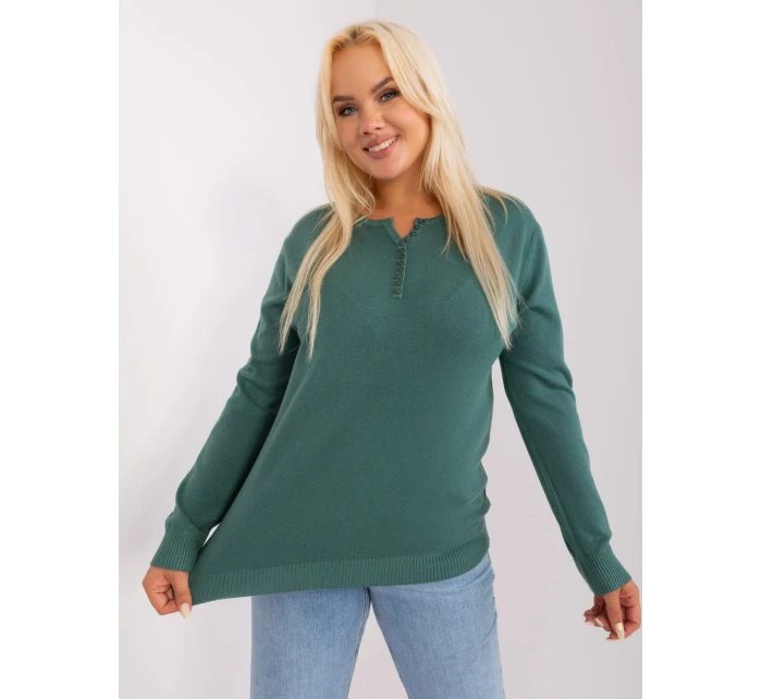 PM SW PM 3897 jumper.06P tmavo zelená