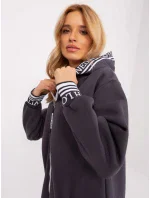 Bluza RV BL model 19069356 grafitowy - FPrice Bluza RV BL model 19069356 grafitowy - FPrice