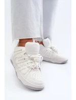 Dámske tenisky z ekokože biele Berilla Dámske tenisky z ekokože biele Berilla