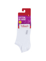 Dámske krátke ponožky 2 páry COTTON IN-SHOE SOCKS 2x - BELLINDA - biela