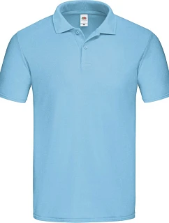 Original Polo Pánské piqué polo model 22449699 sky blue - Fruit of the Loom