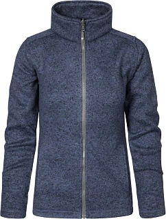Promodoro 7725 Dámska pletená fleecová bunda 40.7725 heather blue