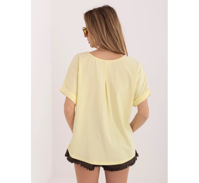 Blúzka RV BZ A1185.19 svetložltá